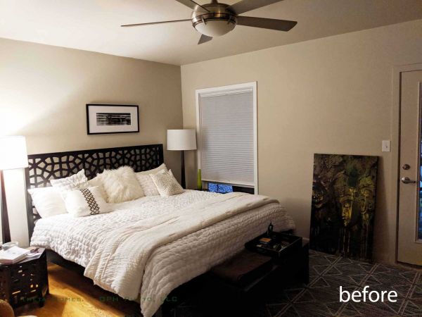 living area remodel with enhanced lighting improved layout and modern functionality