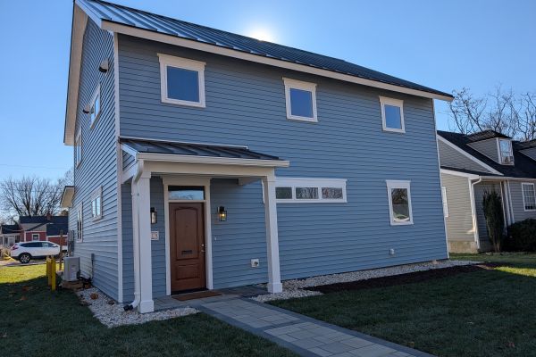 Bedroom interior with minimalist design and soft lighting